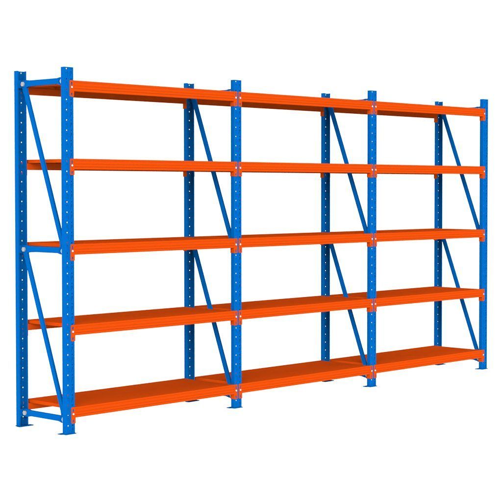Mega-M Fortis Light scaffale magazzino 15 ripiani 200x585x50 cm