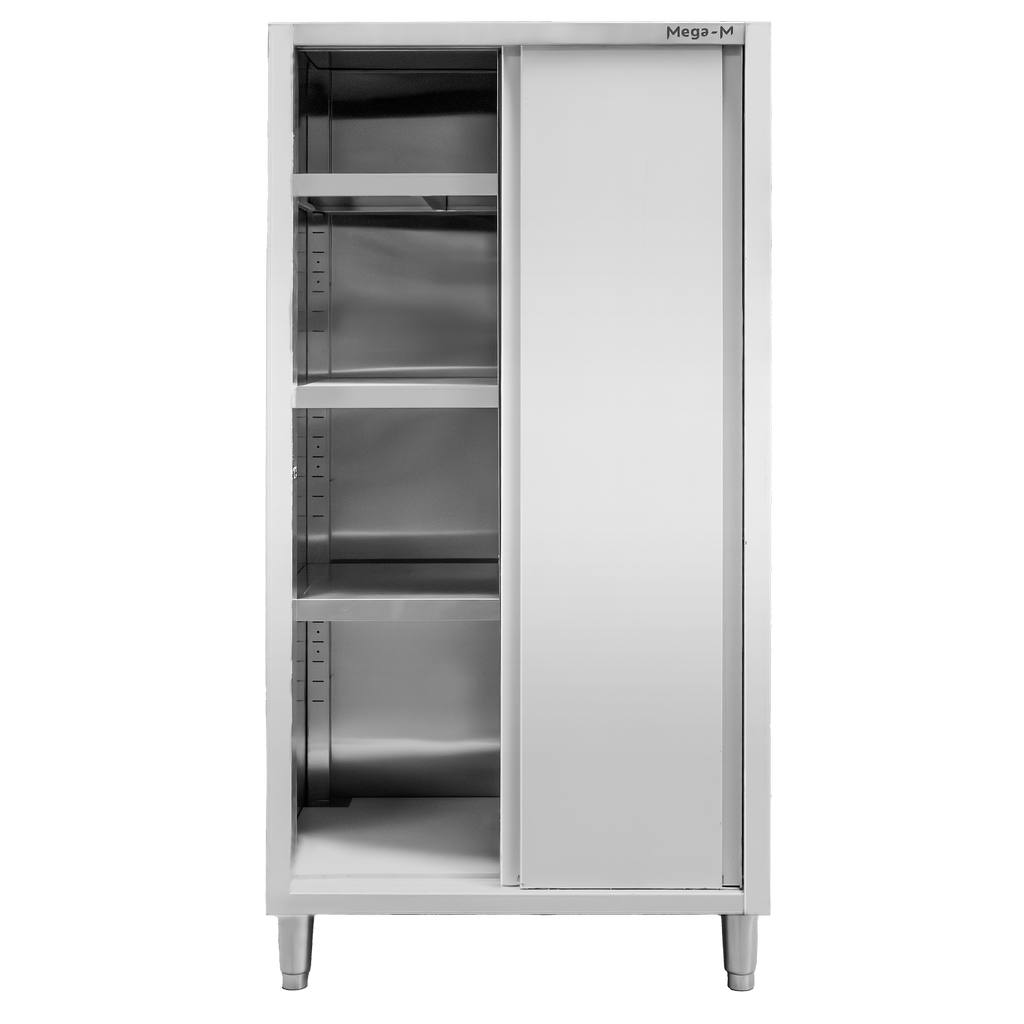 Mega-M armadio gastronomico inox 80x50x180 cm 2 ante