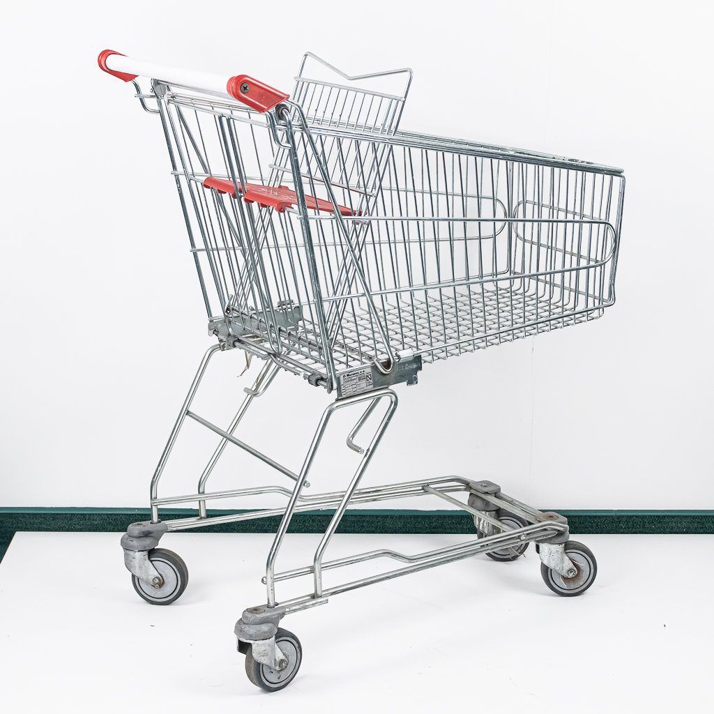 Marsanz CASCP10002-RP carrello spesa 100 L con seggiolino