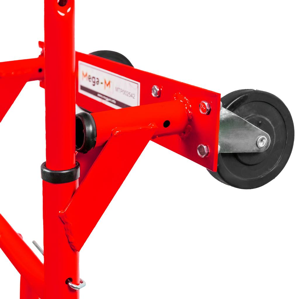 Mega-M carrello trasporto 2in1 verticale-orizzontale 250 kg rosso