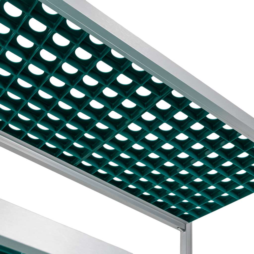 Mega-M Alufri scaffale alluminio 97x50x180 cm 4 ripiani