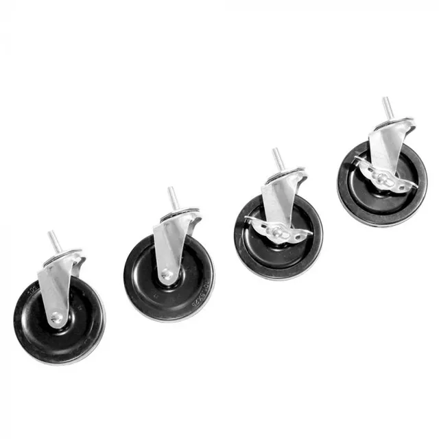 Seville Classics 24005 ruote scaffale 7,6 cm 4 pezzi