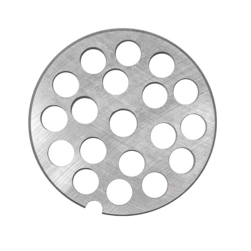 Mega-M piastra tritacarne HR-12 foro 10 mm acciaio inox
