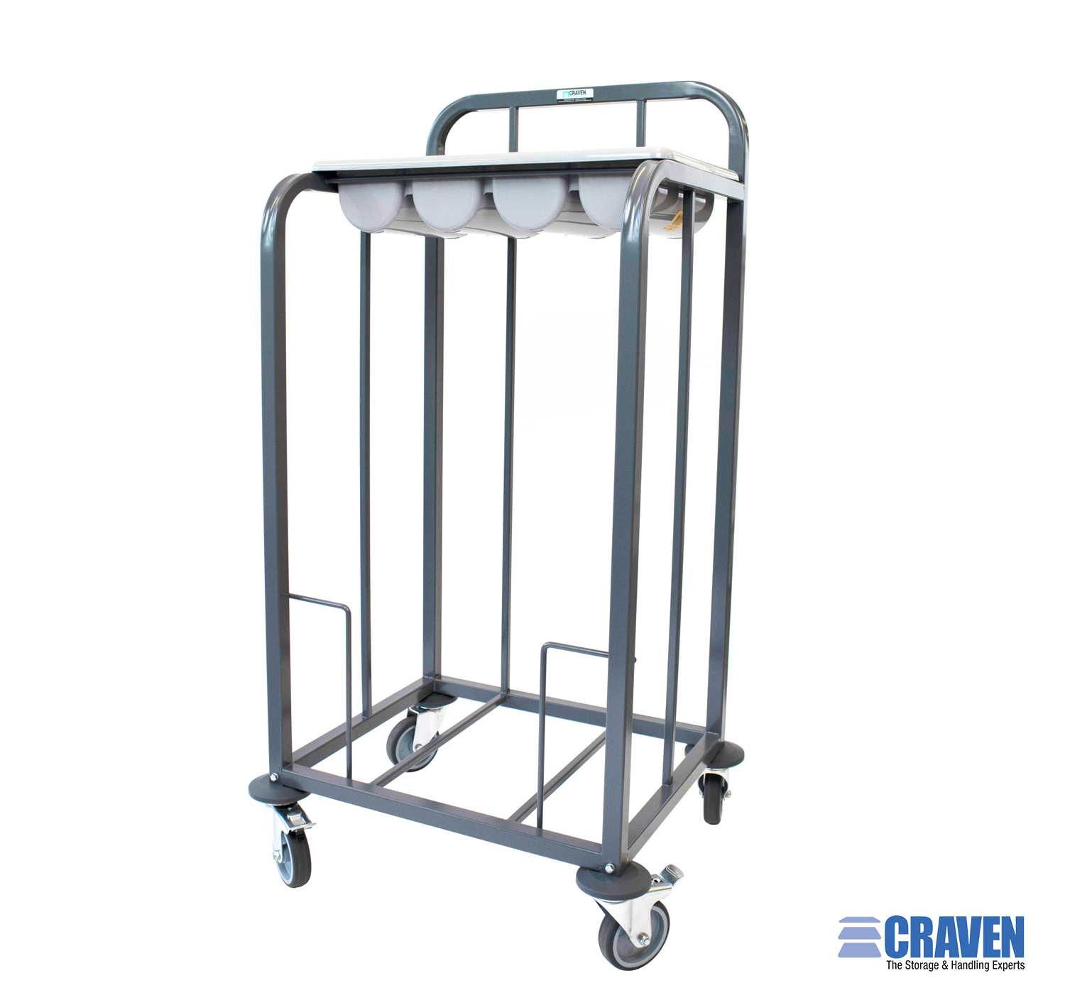 Craven TCDT carrello portavassoi 100 vassoi inox