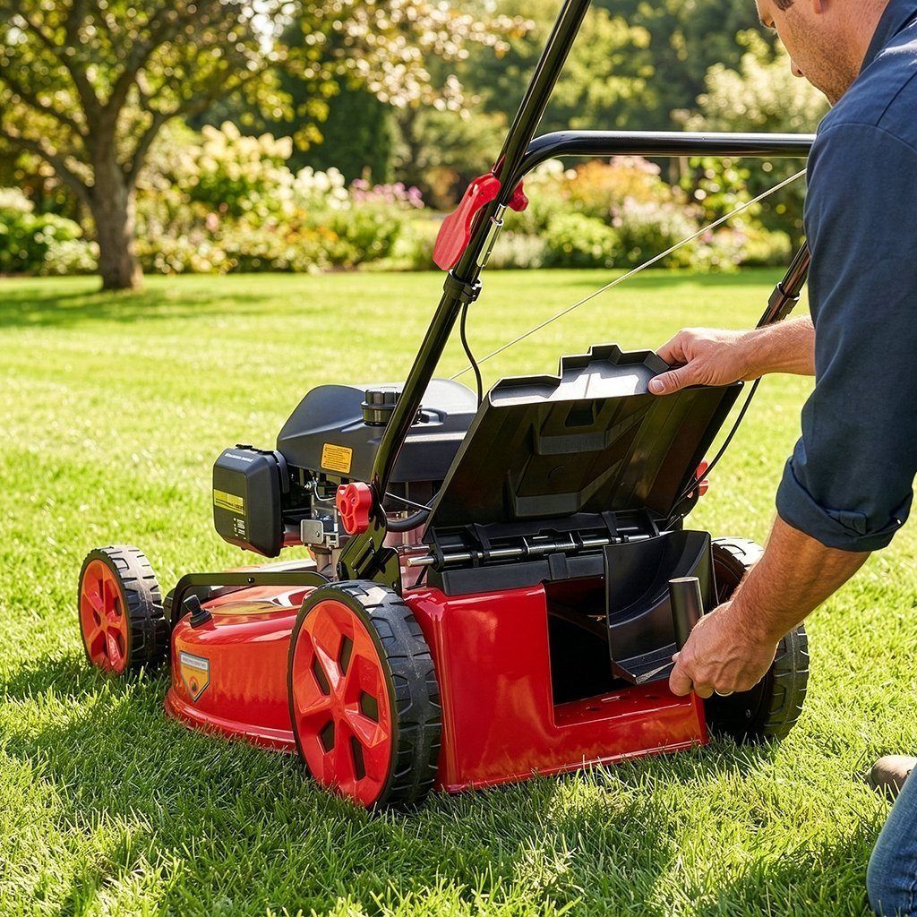 Werkberg Garden rasaerba a scoppio 56 cm Honda 200cc trazionato
