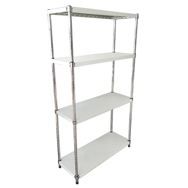 Agosistem Joy Sheet libreria 4 ripiani 90x35x187 cm bianca