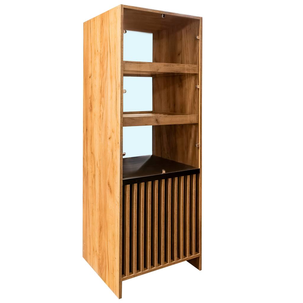 Mega-M vetrina panetteria 180x60x60 rovere kraft pane