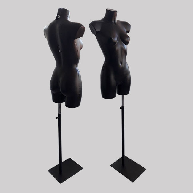 Agosistem Base busto attacco gamba 76/114 cm nera