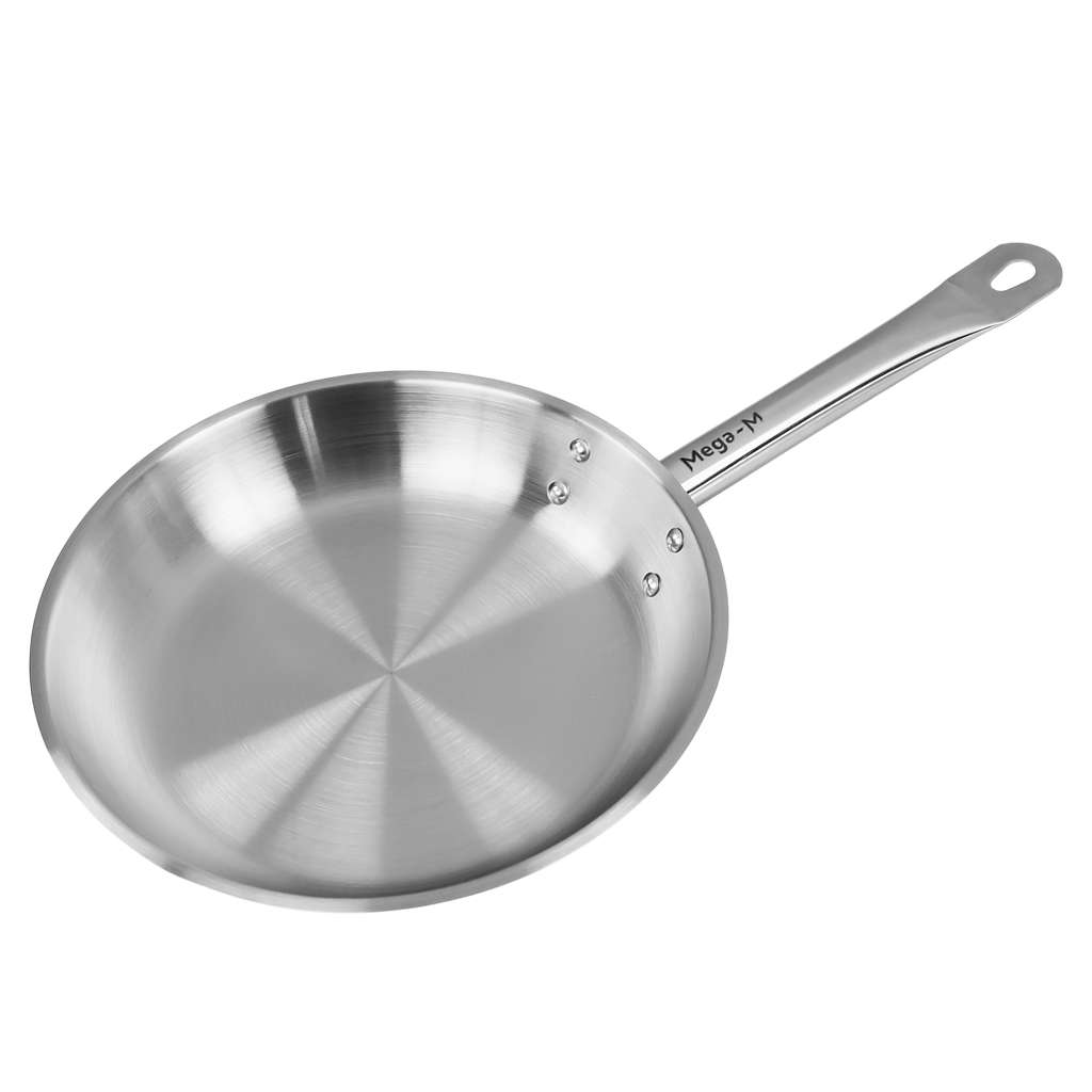 Mega-M padella acciaio inox 22 cm induzione