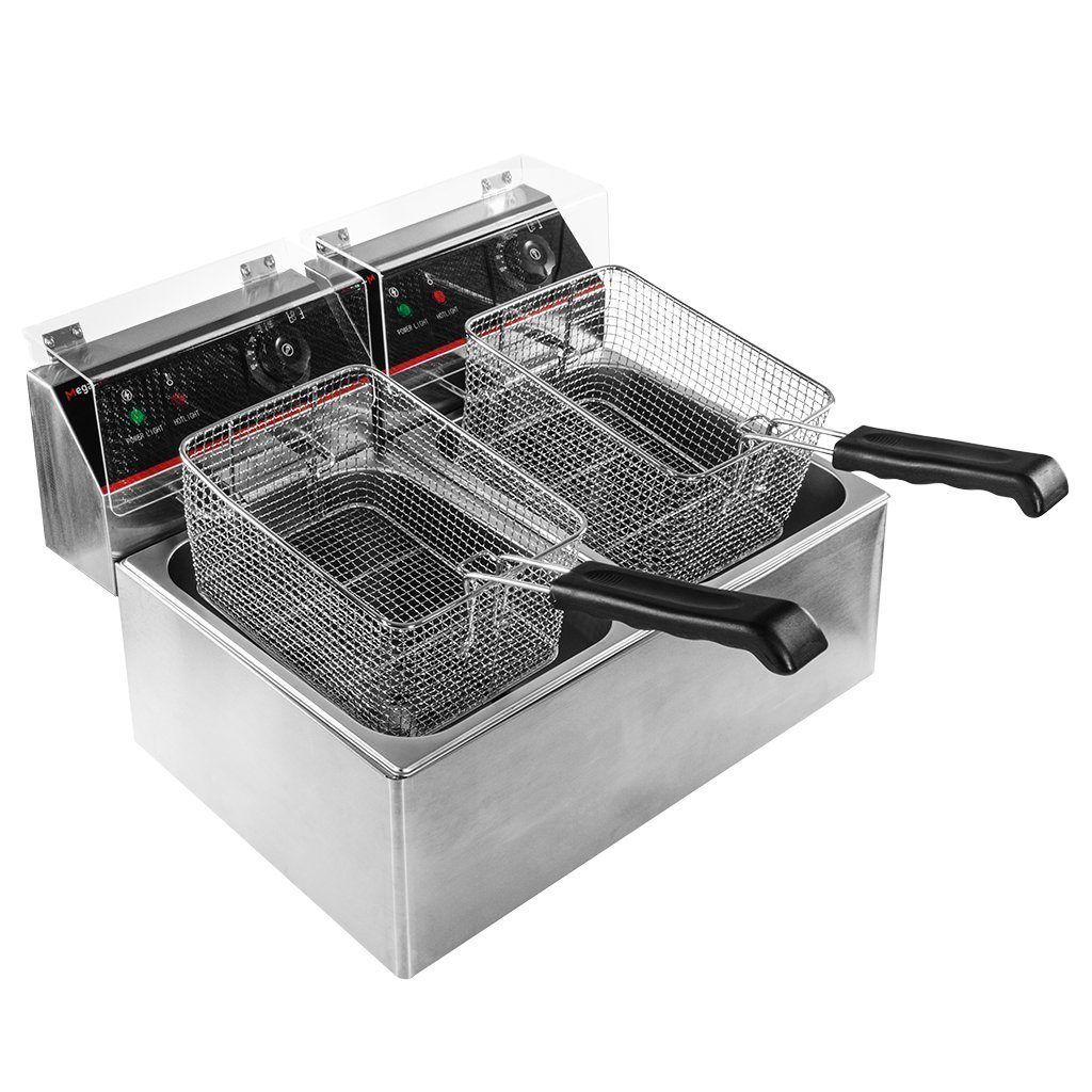 Mega-M friggitrice elettrica doppia 2x8L 6,6 kW