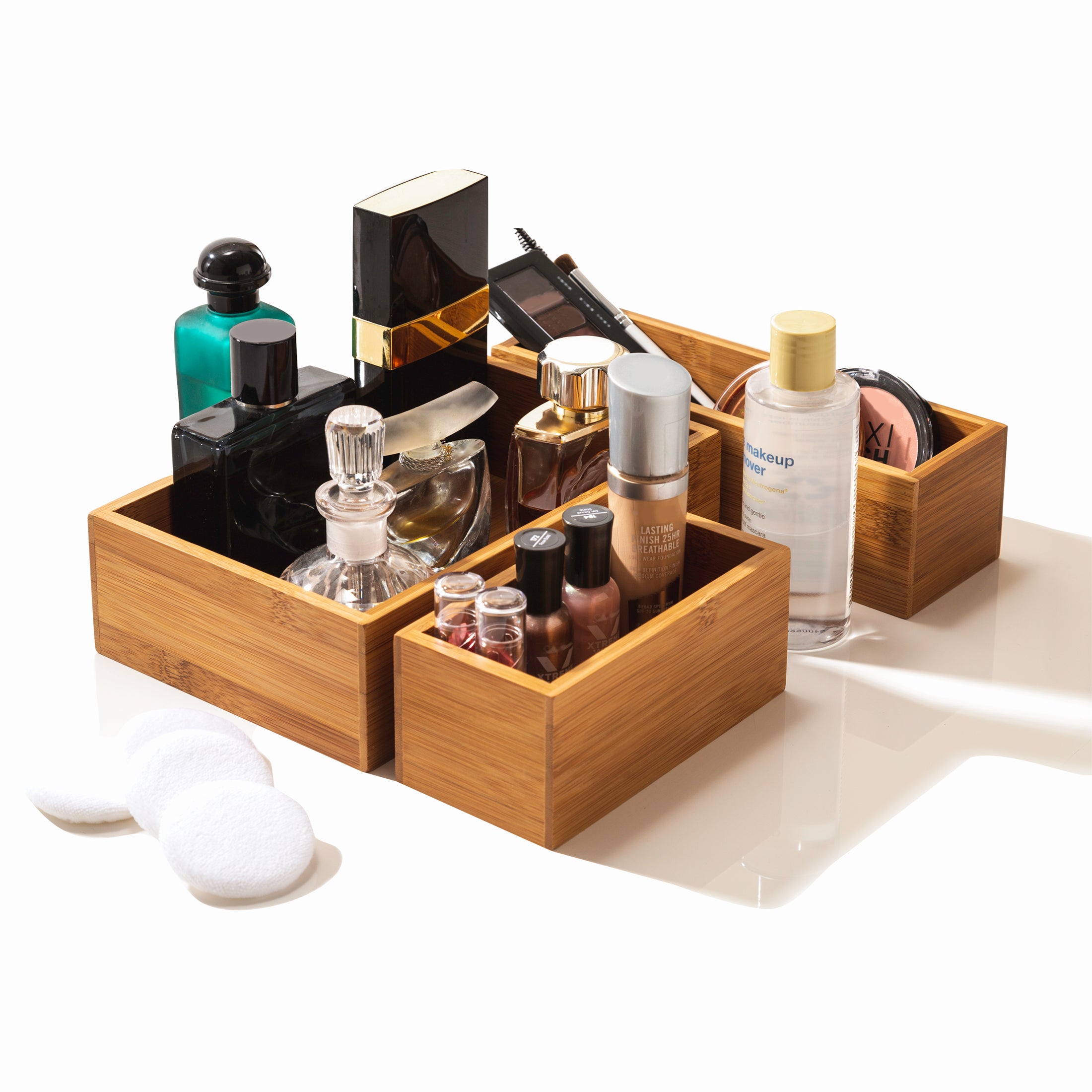 Seville Classics set organizer cassetti bambù 10 pezzi cucina