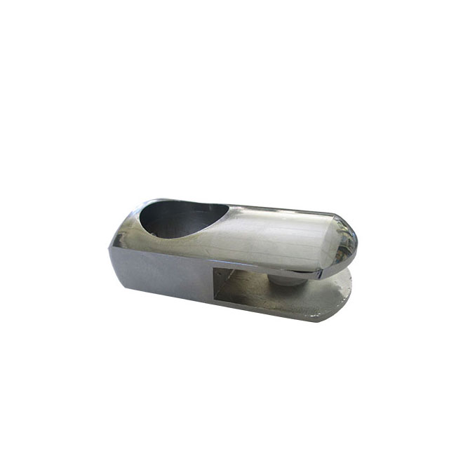 Agosistem morsetto singolo reggivetro cromato tubo 25 mm