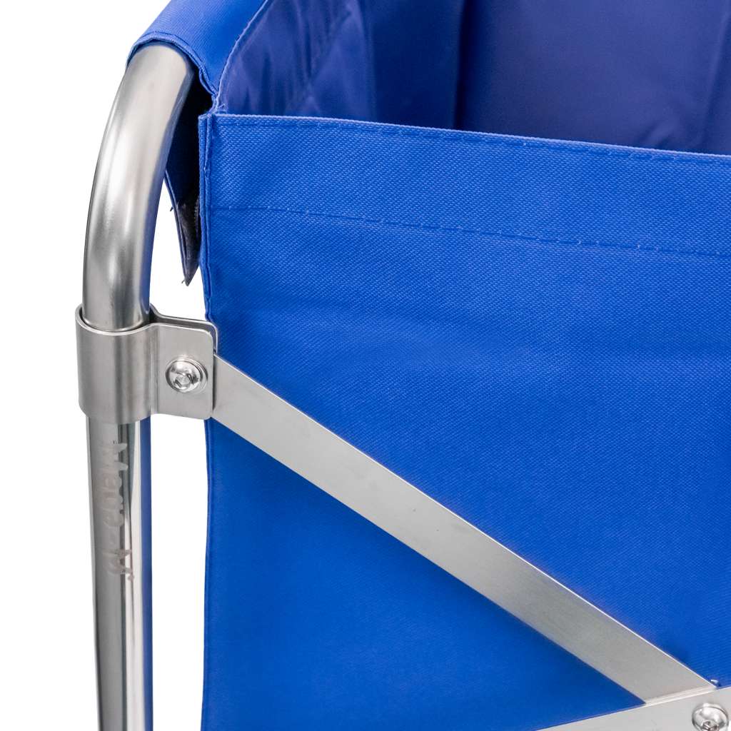 Mega-M carrello biancheria pieghevole blu 86x65x80 400 L