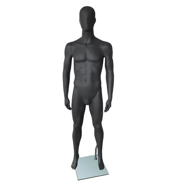 Agosistem MARK 1 Manichino uomo vetroresina grigio scuro h.193 cm
