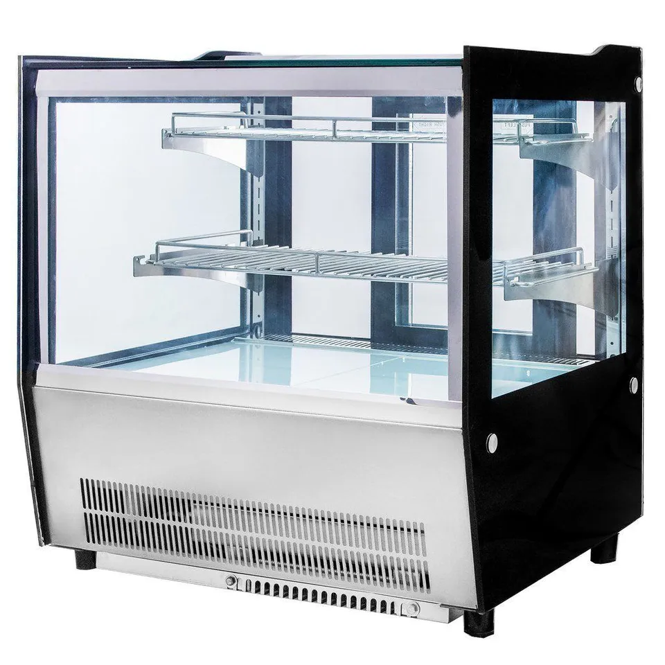 Mega-M Elsa Mini S66 vetrina frigo inox da banco +2+8C
