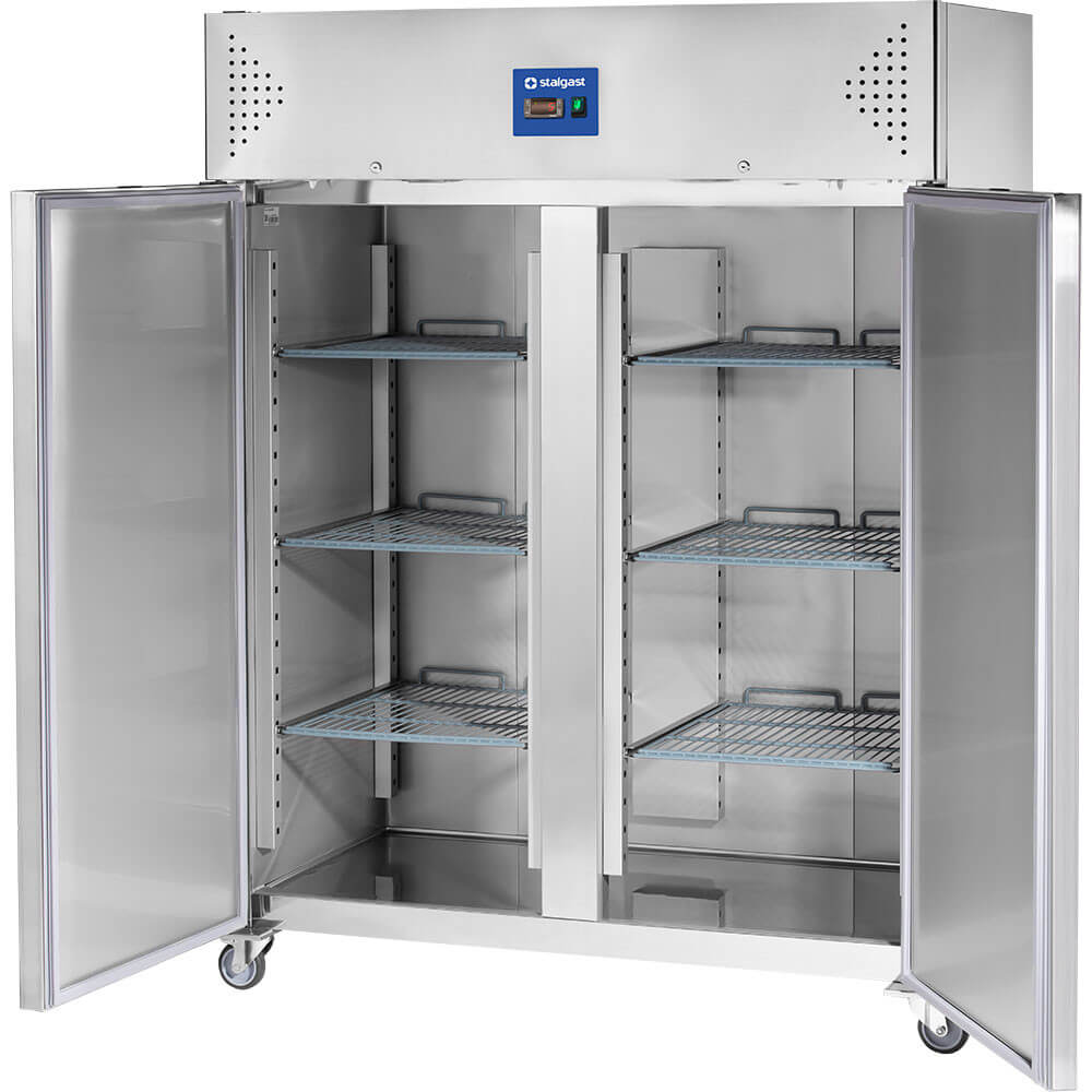 Stalgast 830130 armadio frigo 2 porte inox 1300 L