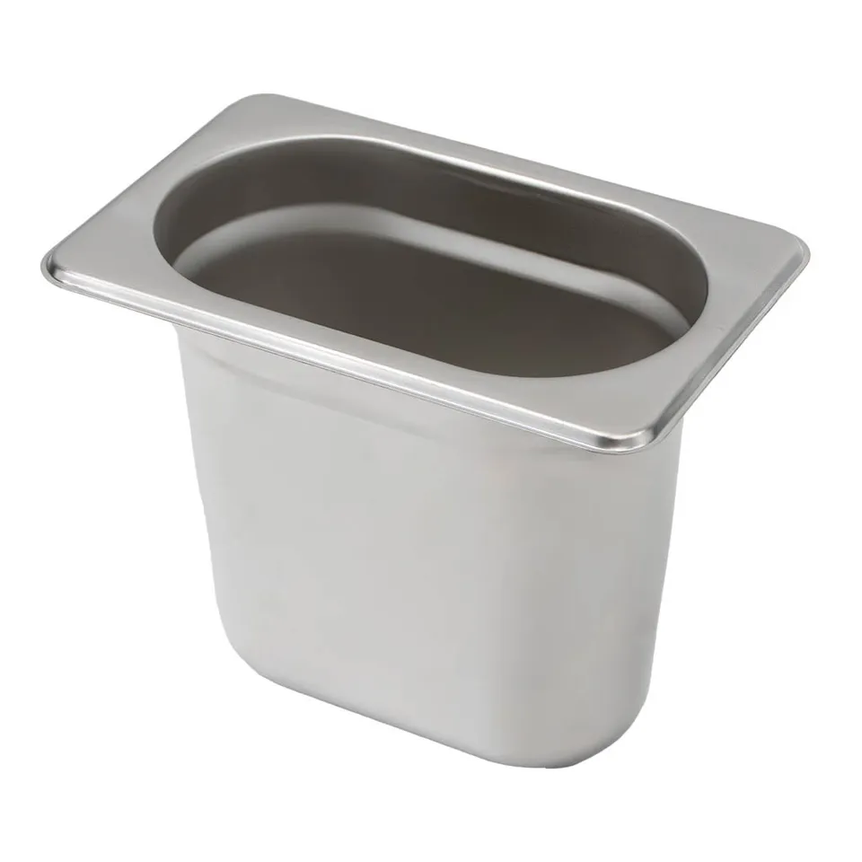 Mega-M GN 1/9 Bacinella gastronorm 15 cm inox