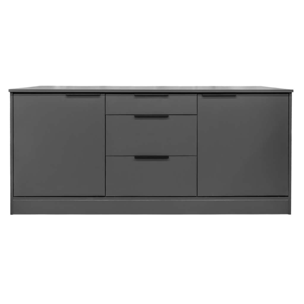 Mega-M Mobile Portamacchina Caffè 184 cm Antracite Ruote