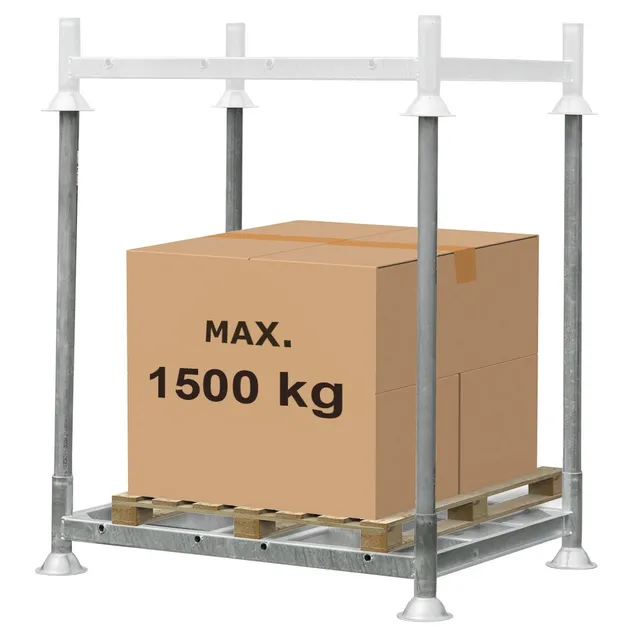 Mega-M Manurack Base Paletta 154,5x118x31 cm 1500 kg