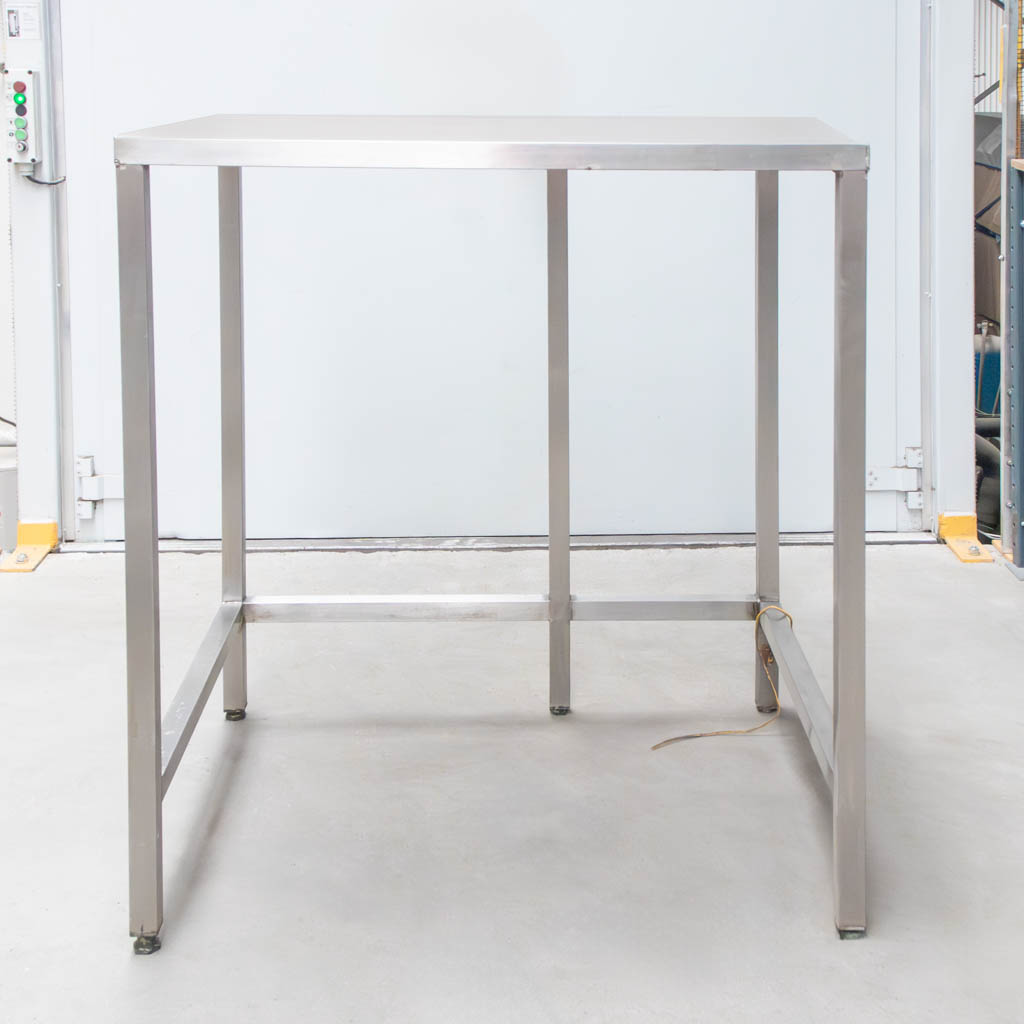 Ascobloc Tavolo Gastronomico Centrale Inox 108x82x118 cm