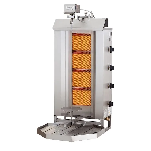 Meltem MD-4 girarrosto kebab a gas 70 kg