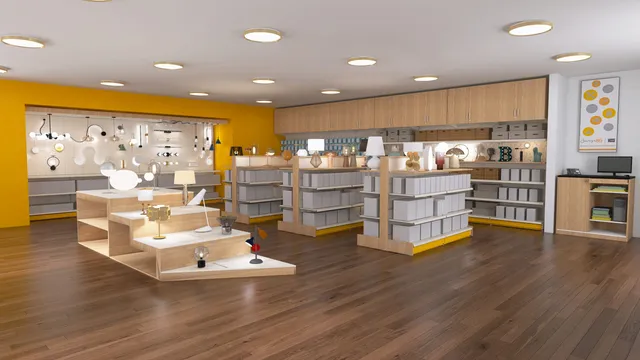 Design89 Illuminazione arredo negozio led