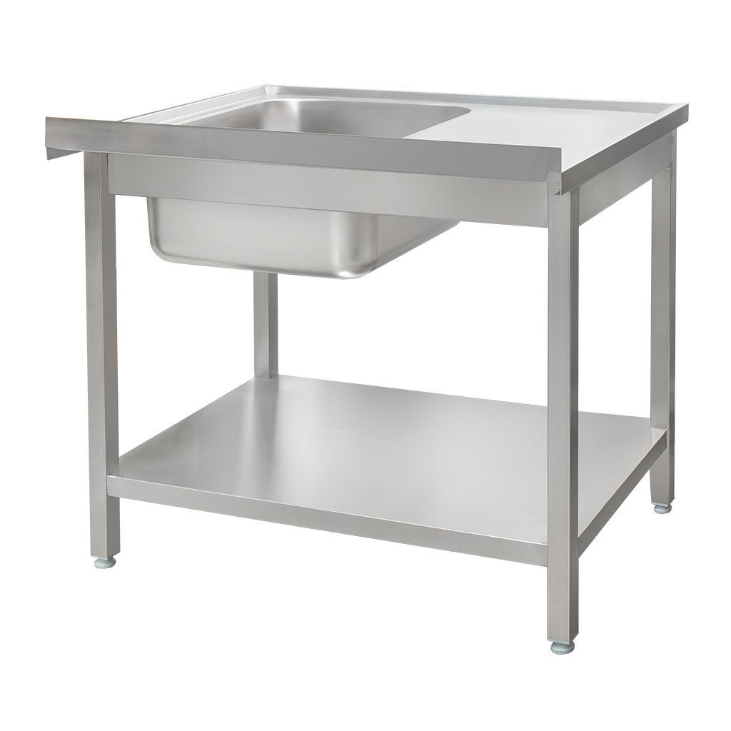 Mega-M 100x60x85 lavello gastronomico vasca destra inox