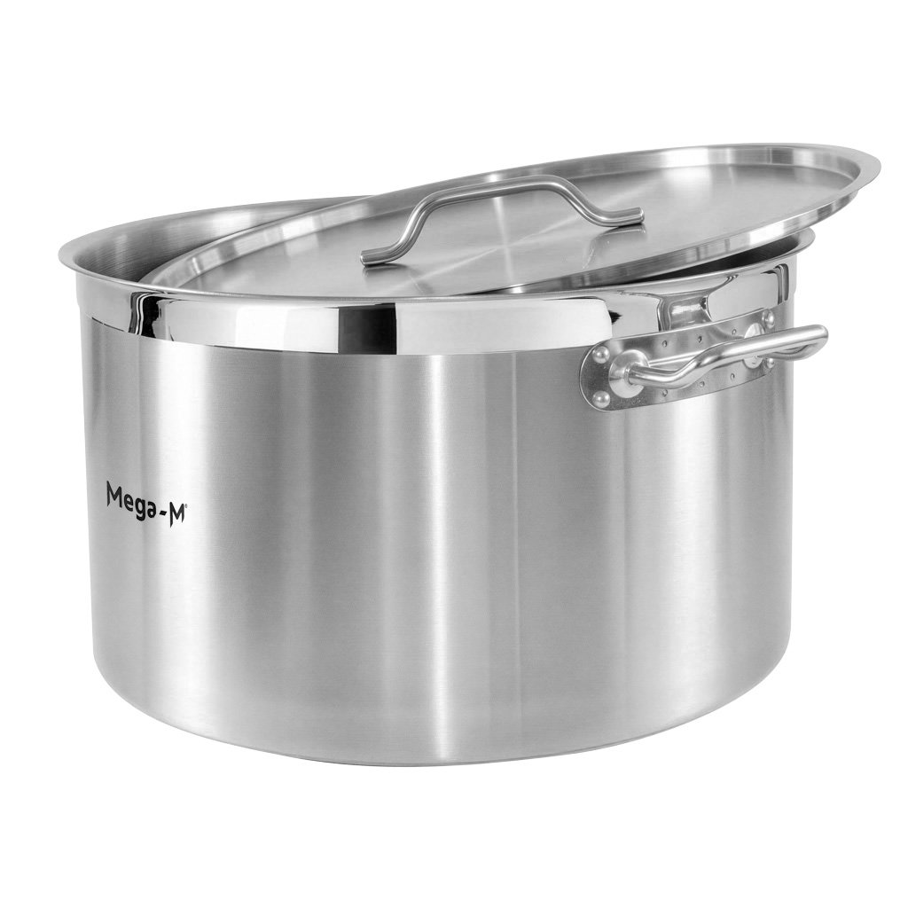 Mega-M PRO 58L 50x30 cm pentola inox 58 L con coperchio