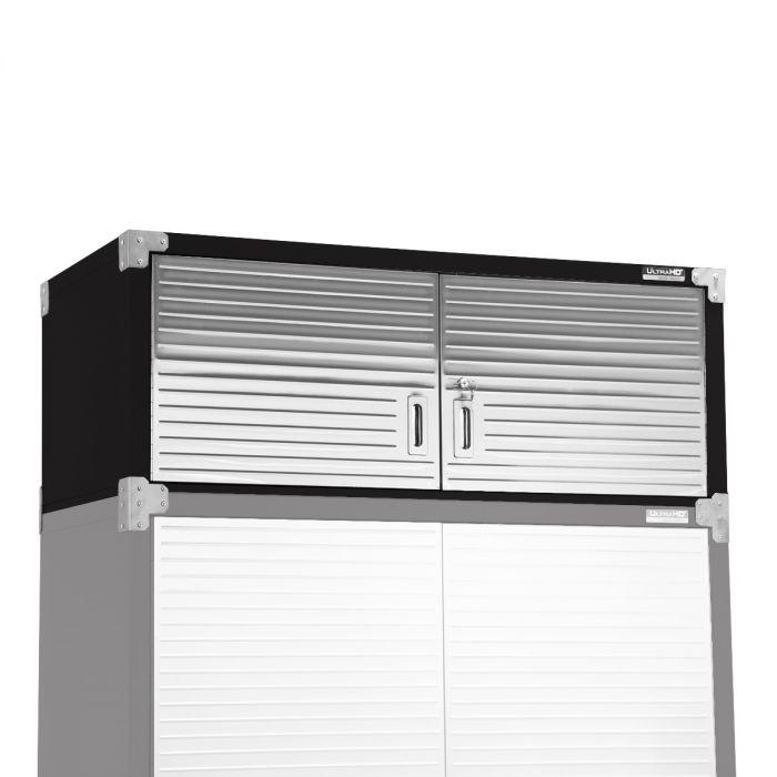 Seville Classics UltraHD Armadio Metallo 2 Pezzi Granite