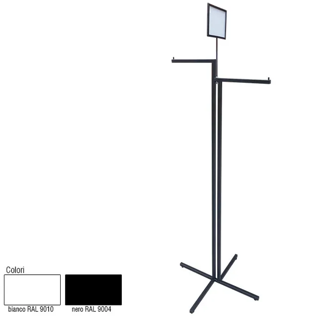 Agosistem Nice stender a colonna 2 bracci nero A5