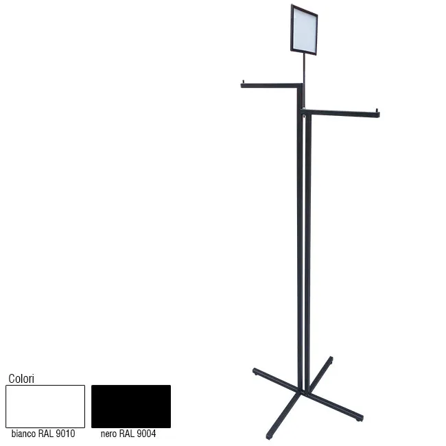 Agosistem Nice stender a colonna 2 bracci nero A5