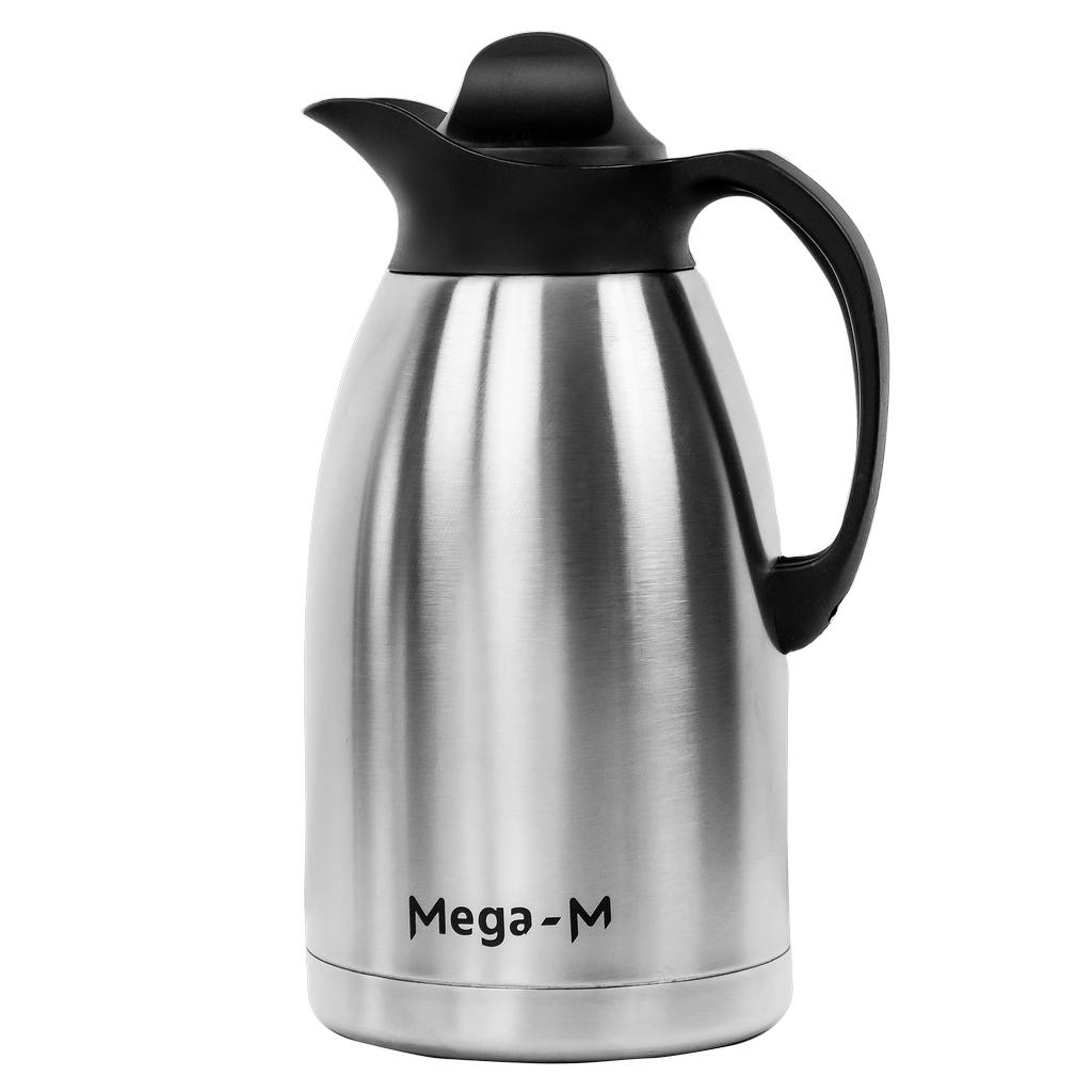 Mega-M thermos tavolo caraffa termica 2 L acciaio inox