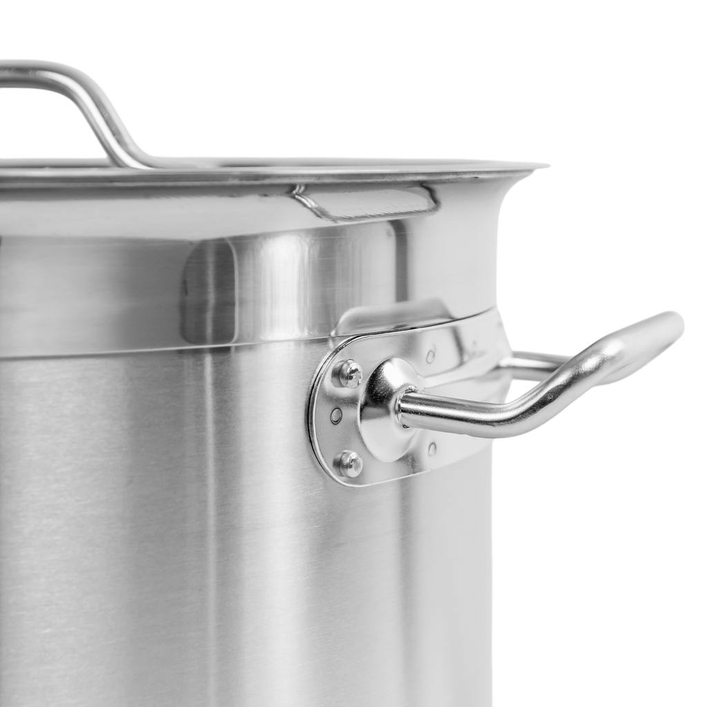 Mega-M Pro pentola inox 17L 28 cm con coperchio