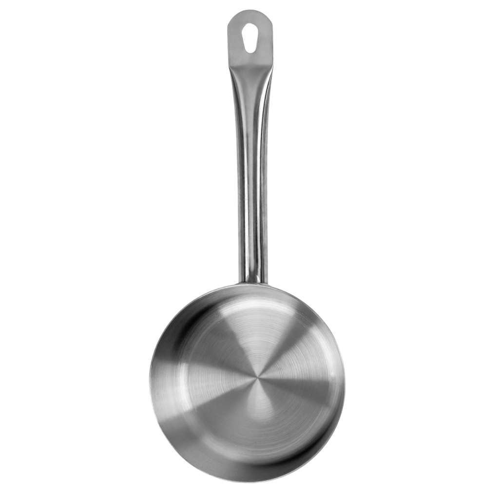 Mega-M Pro pentolino acciaio inox 1,3L con coperchio 14 cm