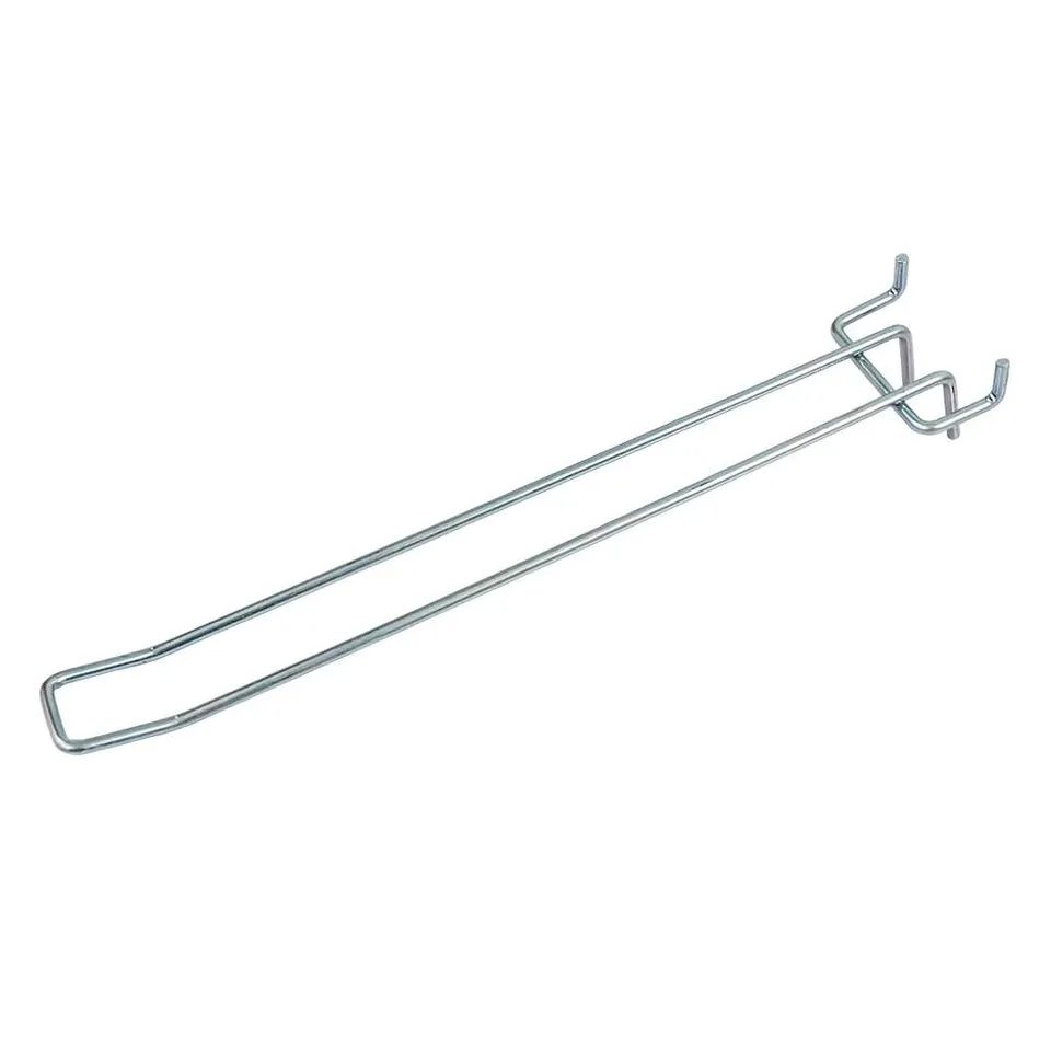 Mega-M Gancio Doppio 25 cm Foro Euro Zincato 4 mm