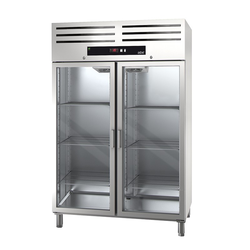 ASBER Green Line GCNZ-1402 GD armadio freezer 1186L inox