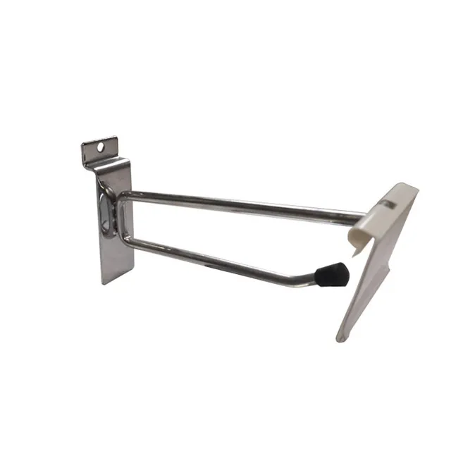 Agosistem Gancio Portaprezzi PVC per Pannello Dogato