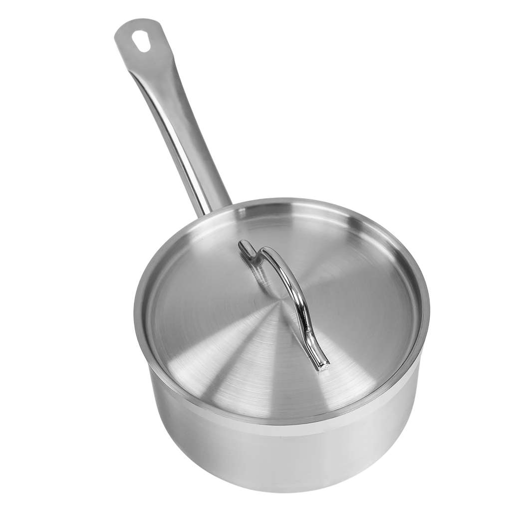 Mega-M Pro pentolino inox 18 cm 3 L con coperchio