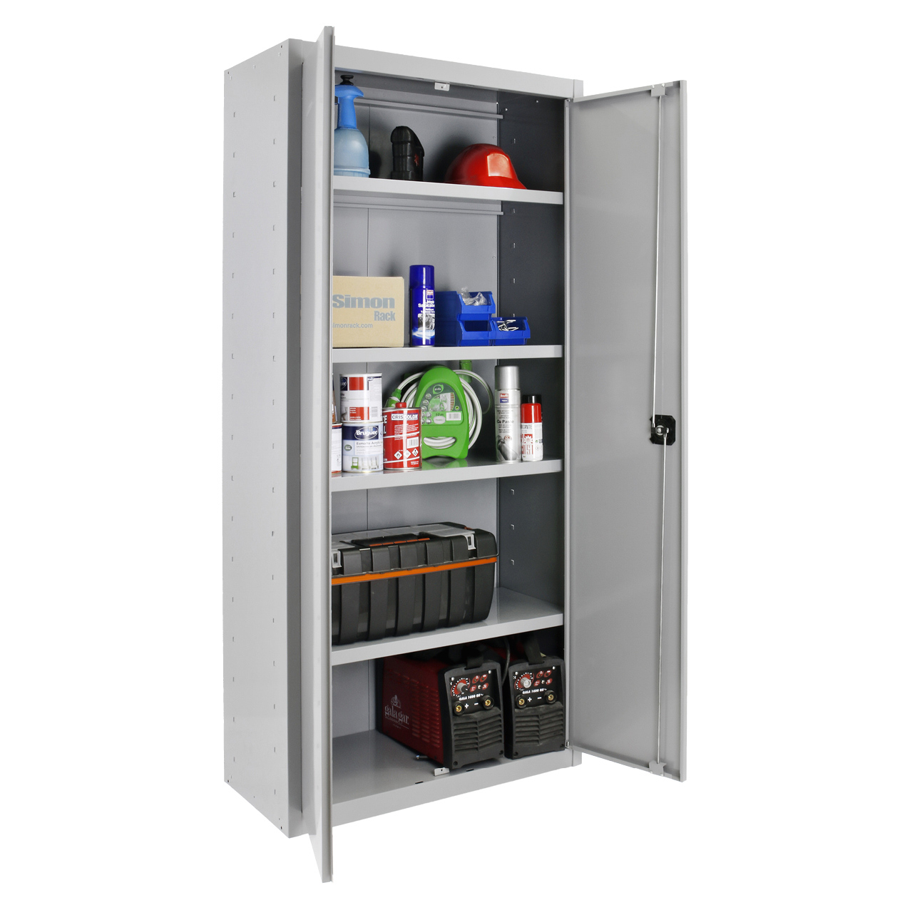 Simonrack SimonLocker 2/4 armadio metallo 2 ante 4 ripiani