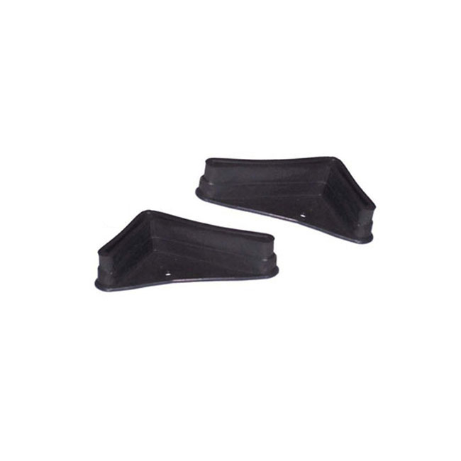 Agosistem Bizzotto piedini in PVC 35x55 mm coppia nera
