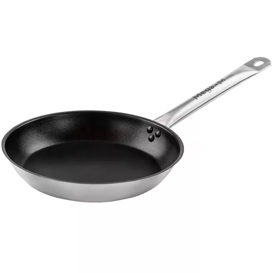 Mega-M padella inox antiaderente 28 cm per induzione