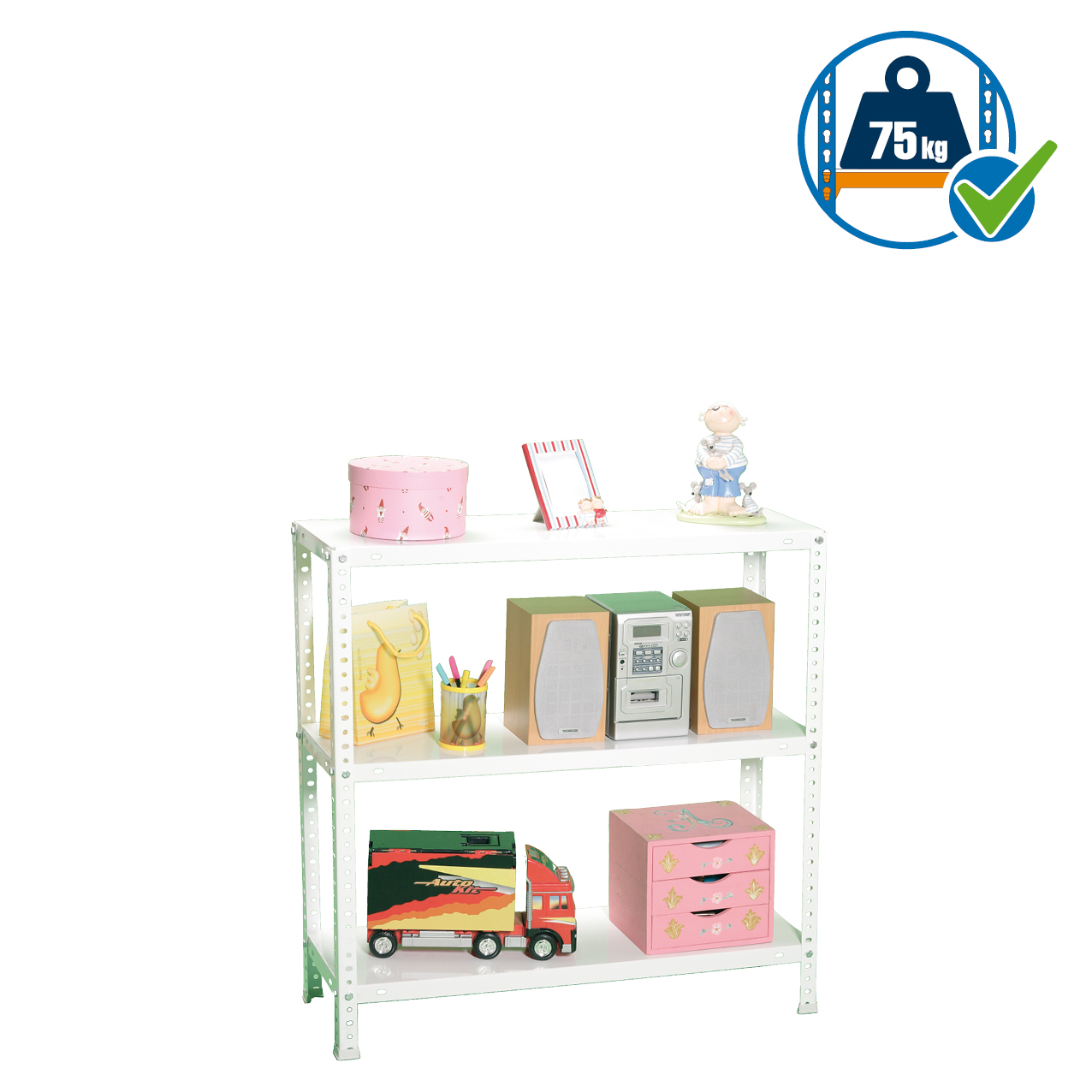 SimonClassic Advantage 3 scaffale 3 ripiani 75 kg