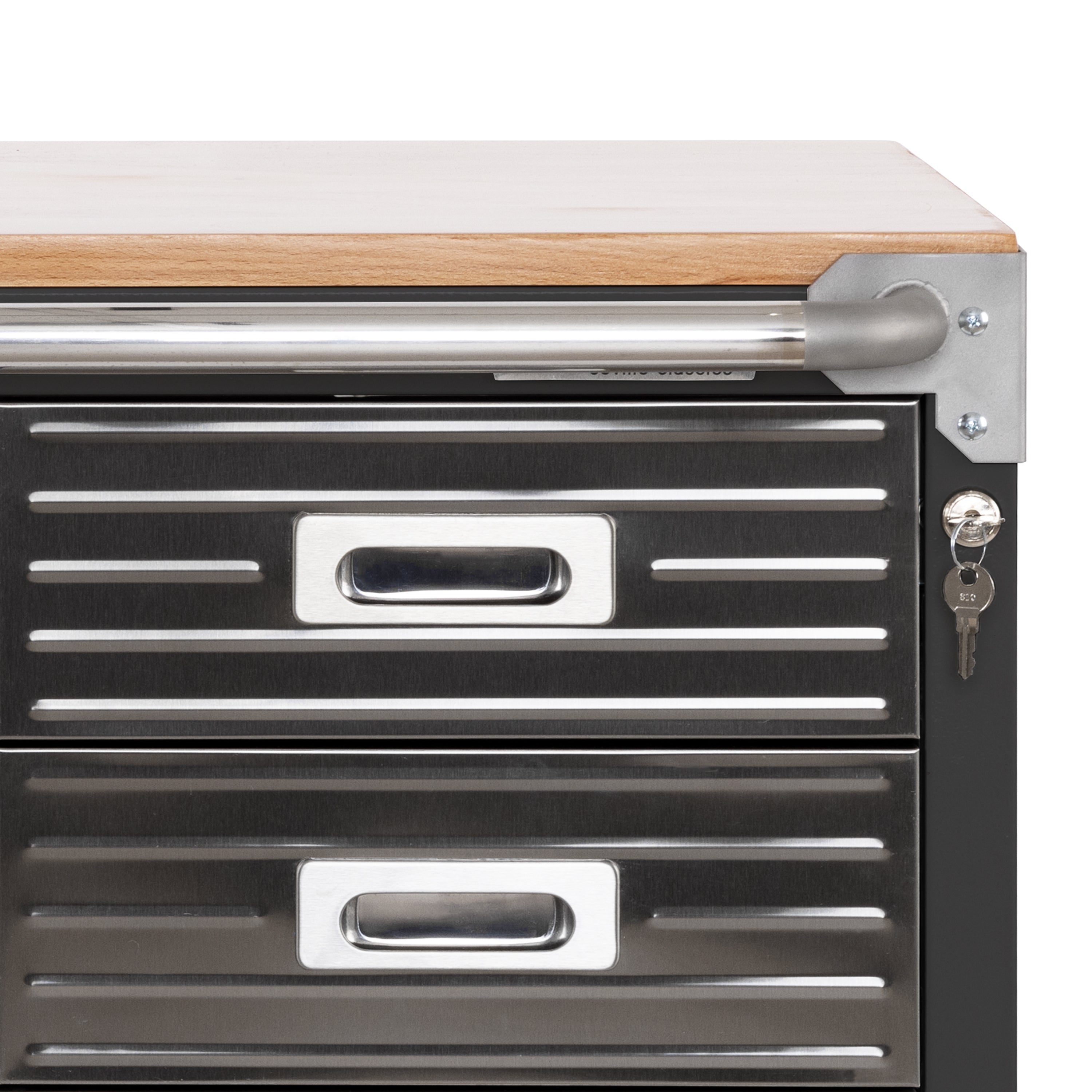 Seville Classics UltraHD UHD20205 mobile officina 4 cassetti grafite
