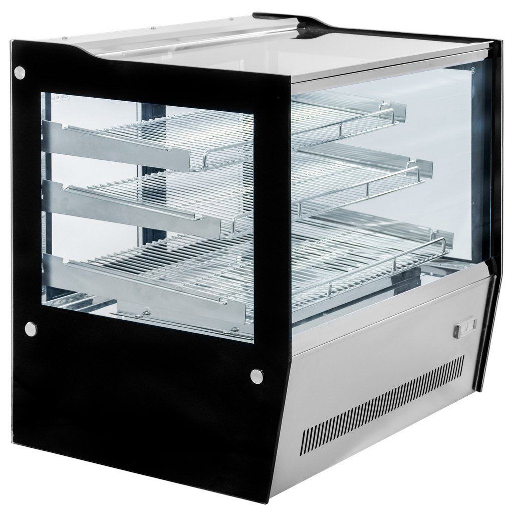 Mega-M Elsa Mini S66 vetrina riscaldata da banco inox