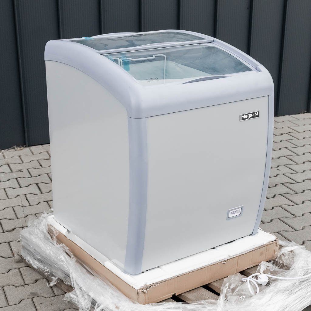Mega-M Yeti X67 congelatore a pozzetto vetrina 110 L con ruote