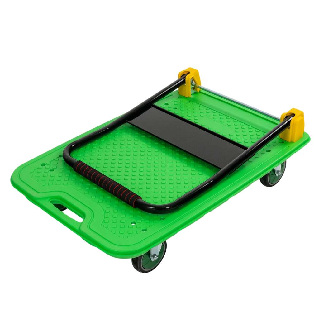 Forkberg carrello piattaforma pieghevole verde portata 400 kg