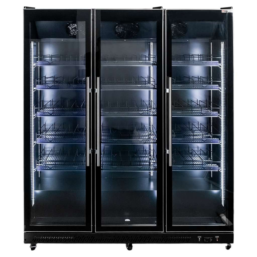 Mega-M Diego Prestige R168 vetrina refrigerata 3 porte 1200L