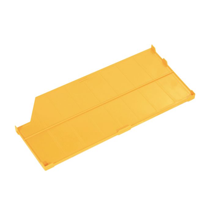 Seville Classics divisori gialli 6 pezzi plastica bin rack grandi