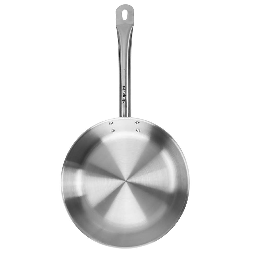 Mega-M padella inox 26 cm induzione fondo sandwich
