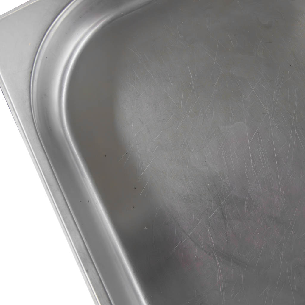 Contenitore GN 1/2 inox 32,5x26,5x4 cm